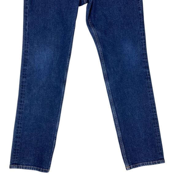 Everlane Uniform Jeans Mens 35x32 Blue 4-Way Stretchy Casual Chic Career Denim - Picture 4 of 13